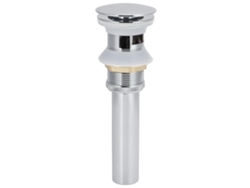 Tapón de desagüe para lavabo de baño con efecto emergente y antidesbordamiento