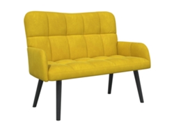Maison Exclusive - Sofá De 2 Plazas Amarillo 115 X 61 X 87 Cm Pwned_by_lord666_ywh