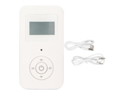 Transmisor y receptor Bluetooth 5.0 GOKOCO con pantalla para auriculares, altavoces y dispositivos automotrices.