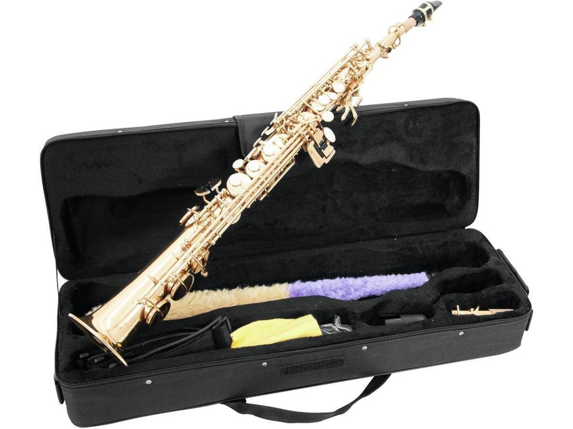 Saxofón Soprano DIMAVERY SP-10 Bb Oro