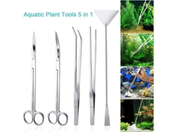 Kit De Herramientas De Acero Inoxidable Para Paisajismo Acuático 2025 Con Pinzas Y Tijeras