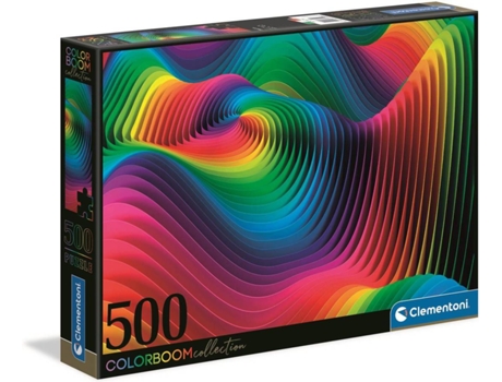 Puzzle CLEMENTONI Waves (15 años - 500 piezas)
