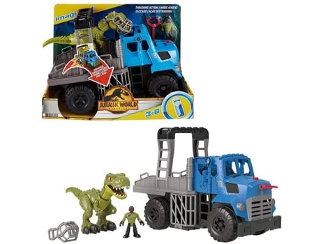Figura IMAGINEXT Imaginext Jurassic World Camion Dinosaurios (Edad Mínima: 3 Años)