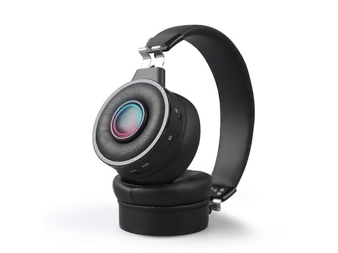 Auriculares inalámbricos para juegos Kingkong, Bluetooth RGB brillante, micrófono y radio TF/FM. Hengrongshen.