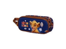 El Rey León Little Face Estuche Portatodo 3D Doble, Azul