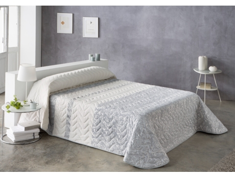Colcha ESTORALIS Gris 250 x 270 cm