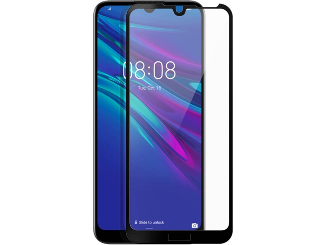 Protector de Cristal Templado Huawei Y6 2019 AVIZAR 9H Negro