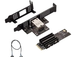 Adaptador Ethernet M.2 B+m De Un Solo Puerto 10gbe Rj45