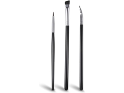 Set De Brochas Delineadoras Profesionales Ultrafinas En Ángulo: 3 Brochas De Precisión Para Líneas Definidas, Cejas Precisas Y Detalles Impecables.