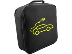 Cargador de coche con batería externa, cable USB protector para múltiples cargas, bolsa organizadora Gokoco