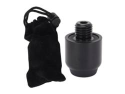 Extensión De Taco De Billar De Aluminio De 2,8 Cm (1,1 Pulgadas) Con Protector Para Mayor Control Y Comodidad Durante El Juego.