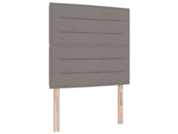 Cabecera Moderna Taupe Vidaxl Taupe Tela (90 Cm)