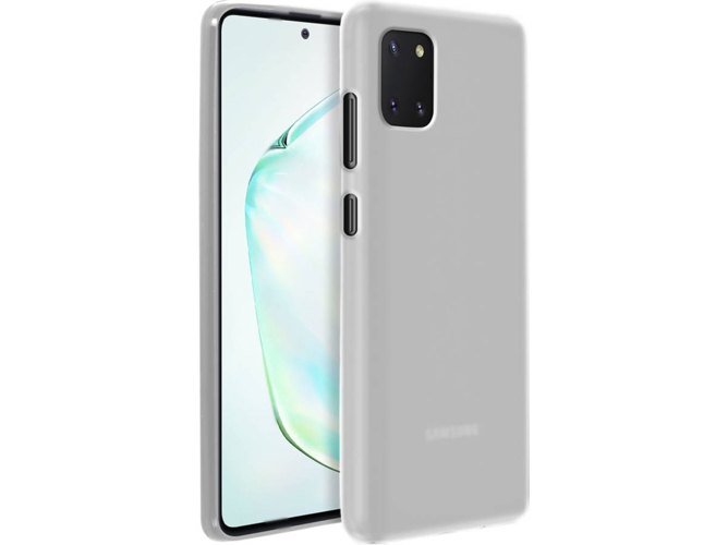 Carcasa Samsung Galaxy Note 10 Lite AVIZAR Silicona Blanco