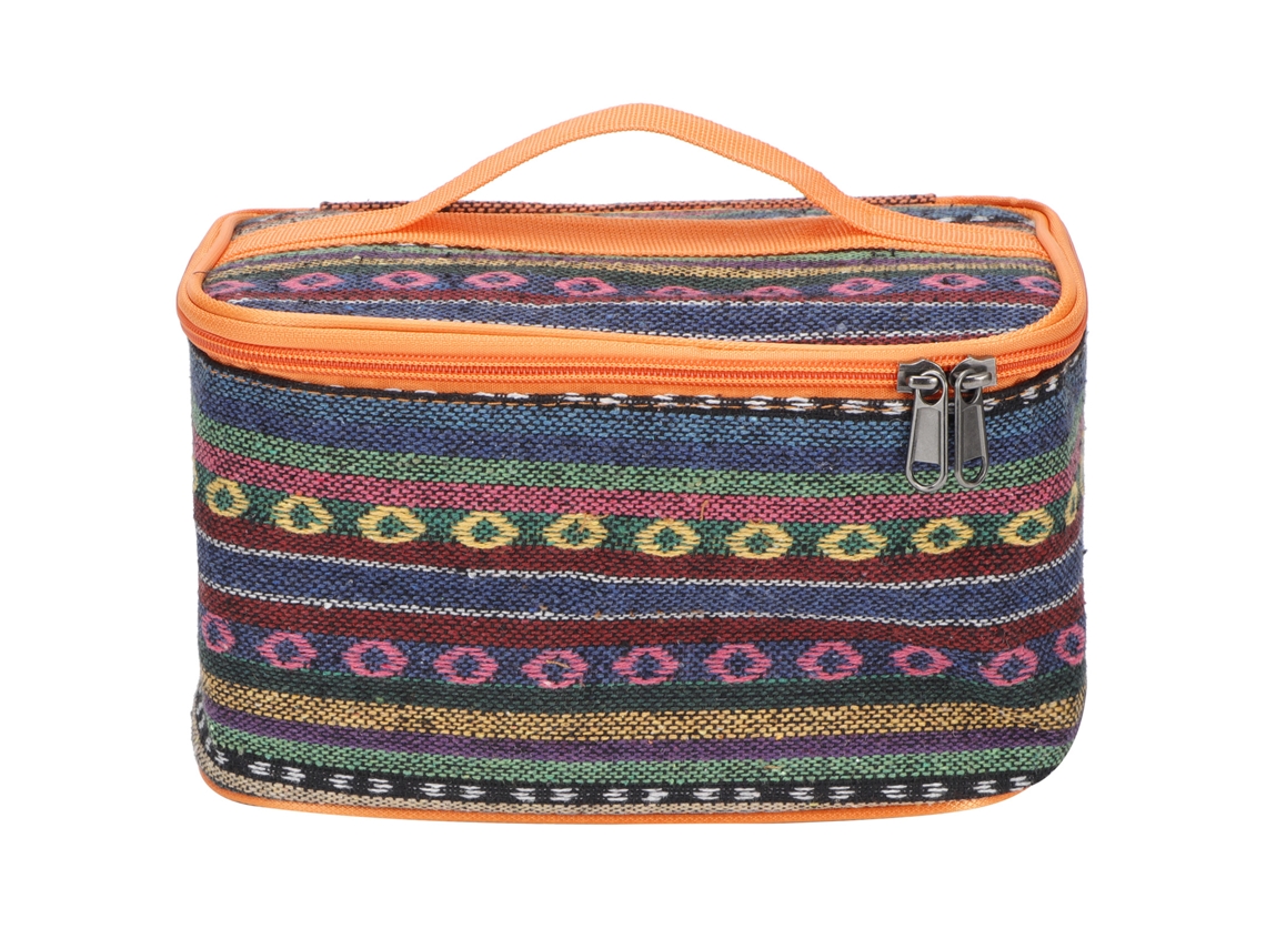 GIGIKILL Mala De Armazenamento Para Picnic Com Estilo Retro Porta Bolsa Com Organizador Para Garrafas De Tempero E Caixa De Temperos