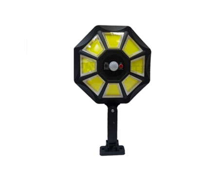Farola solar para exteriores, reflector deportivo con control remoto, patio exterior, calle, jardín