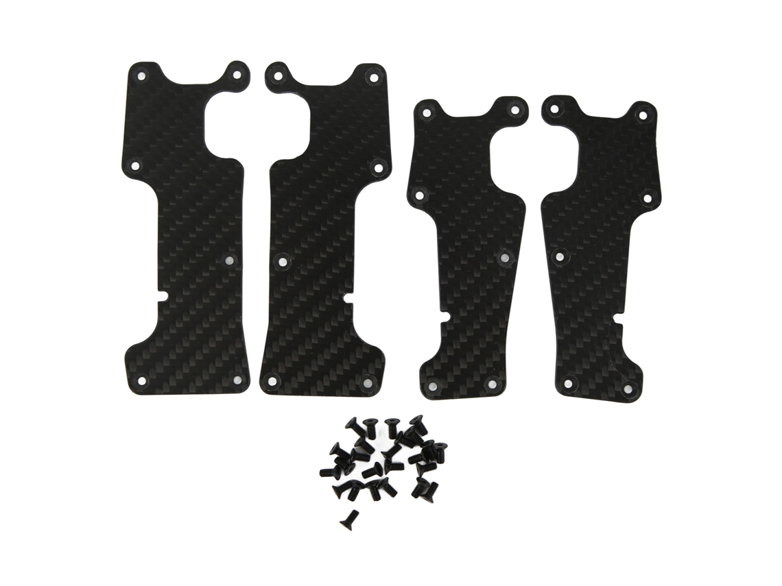Placa de protección del brazo de suspensión Traxxas RC para trineo 1/8