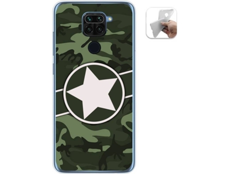 Carcasa Xiaomi Redmi Note 9 TUMUNDOSMARTPHONE Camuflaje 01 Multicolor