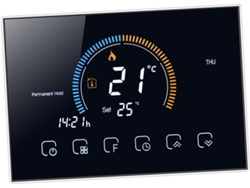 Termostato inteligente para suelo, regulador de temperatura residencial con pantalla táctil y modo manual. SFUSHOS