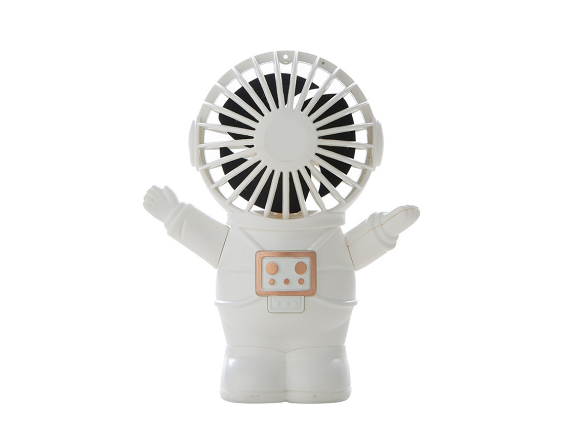 Mini ventilador de astronauta BRILVIBERA, recargable mediante USB.