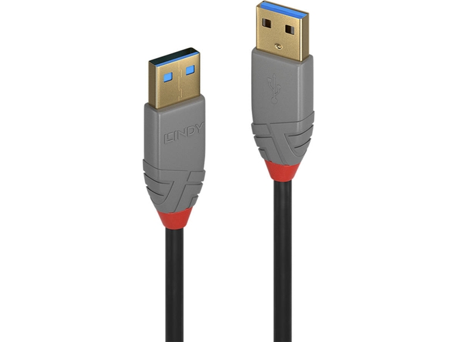 Cable USB LINDY (USB - USB)
