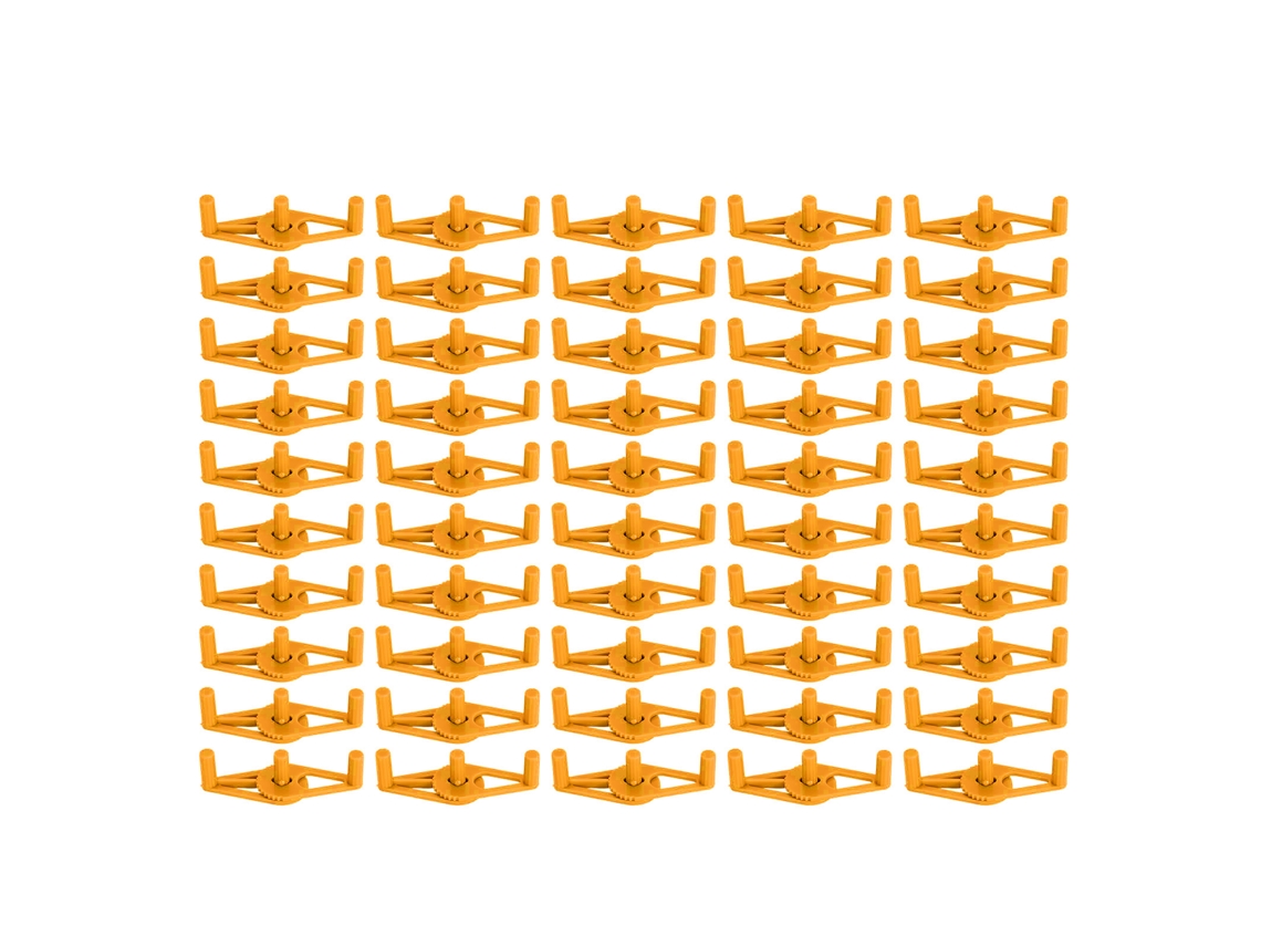 50 pinzas de soporte ajustables y reutilizables para tallos de naranjas