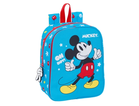 Mochila Infantil MICKEY MOUSE CLUBHOUSE Fantastic (Azul - Rojo - Poliéster 300D)