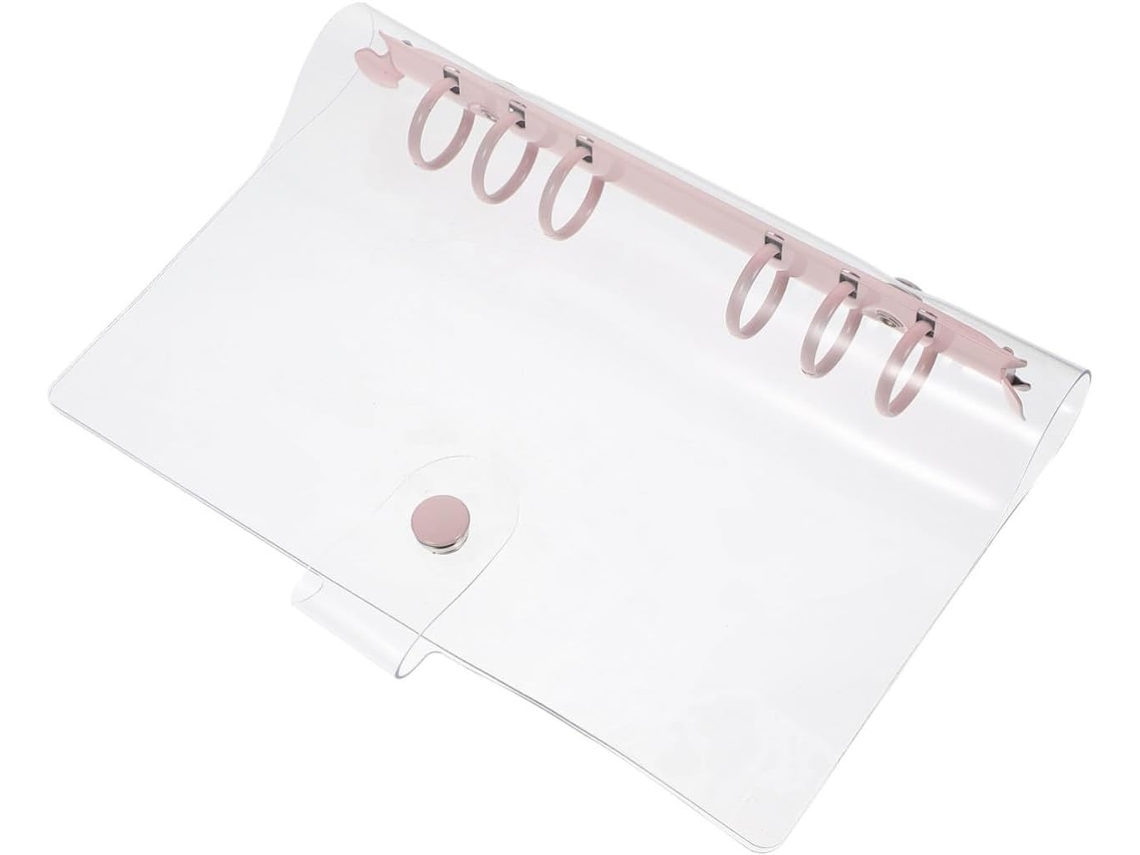 Carpeta para documentos flexible de PVC transparente Gokoco, práctica y ligera.