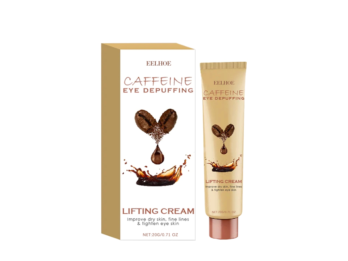 Crema para el contorno de ojos con cafeína: reduce la hinchazón y reafirma.