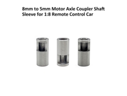 Conectores De Eje De Motor De 8 Mm A 5 Mm Para Accesorios De Repuesto De Coches De Control Remoto A Escala 1:8