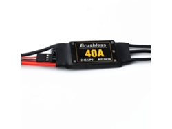 3 Pcsxxd 2-4s 40a Brushless Esc Speed Controller With 5v/3a Bec T Lug For Rc Airplane Fixed-wing