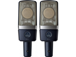 AKG microfone condensador c-214 stereo set