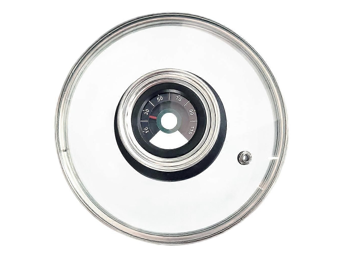 Termómetro de cocina, termómetro de tapa de olla de acero inoxidable, GOKOCO