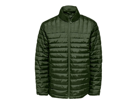Chaqueta de Hombre ONLY SONS Poliéster Naranja (M)