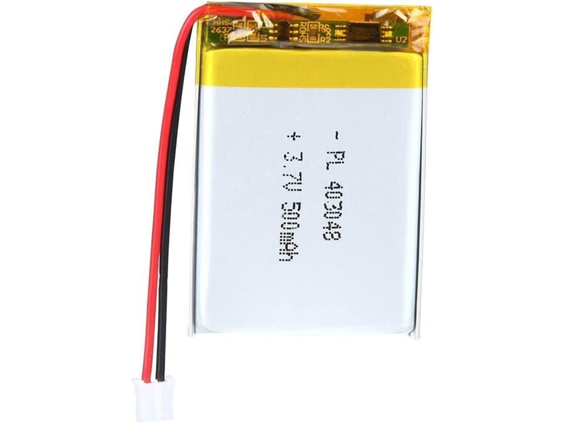 Batería de litio 3,7v 500mah Yunique Green Clean Power Modelo 403048, con circuito de protección, recargable color plata