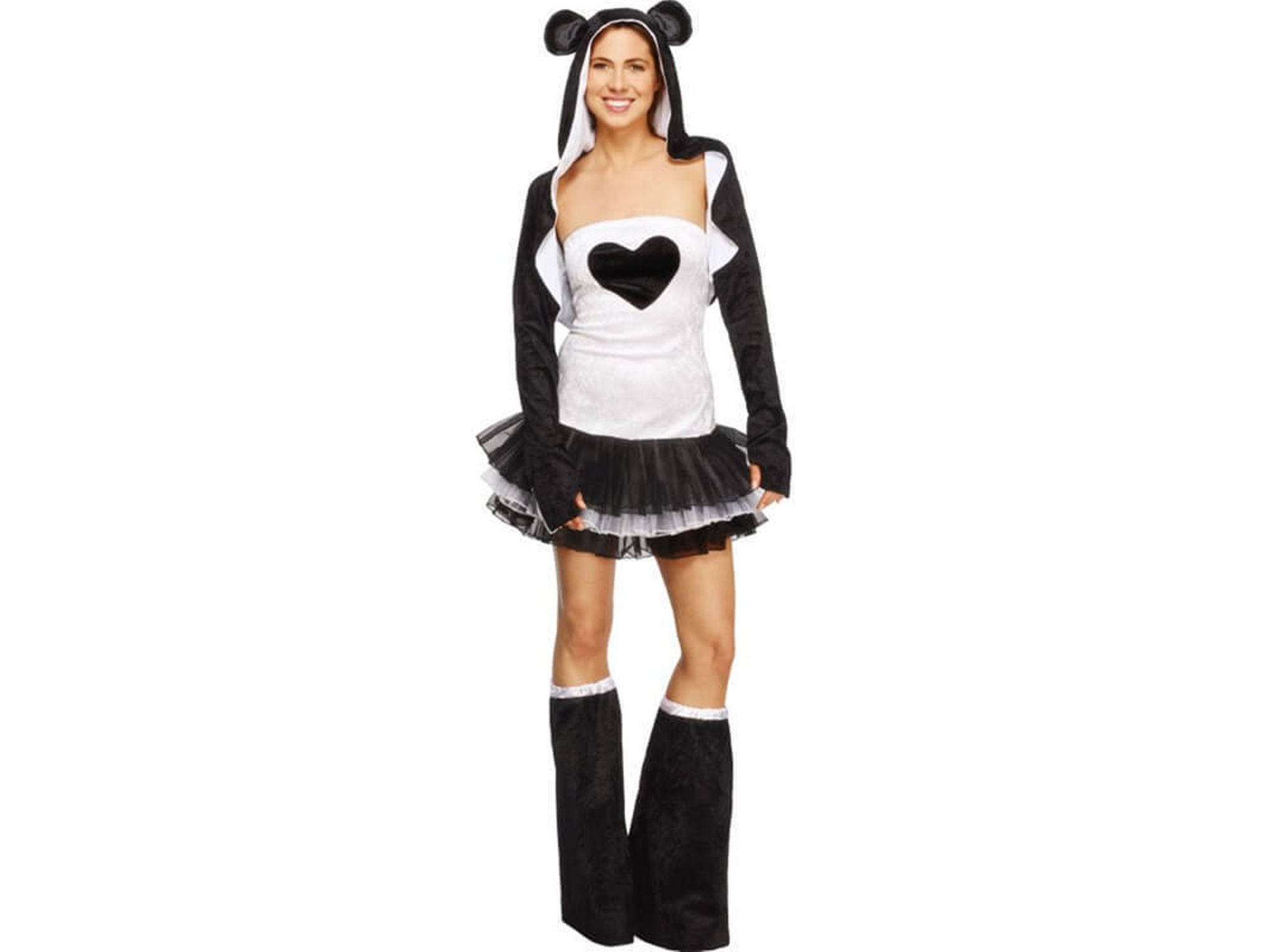 Disfraz de Mujer DISFRAZZES Panda Tutú (Talla: M)