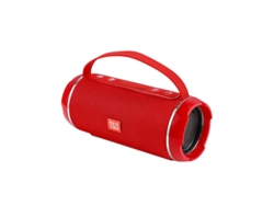 Altavoz Portátil Mdug, Batería Recargable De Iones De Litio De 1200 Mah, Compatible Con Teléfonos, Tabletas, Ordenadores Y Televisores(rojo)