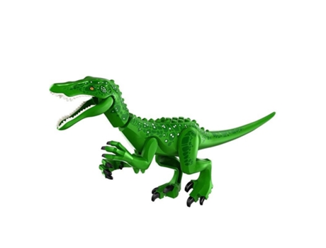 Parque Jurásico Dinosaurio Bloques de Construcción de Juguete Baryonyx Verde
