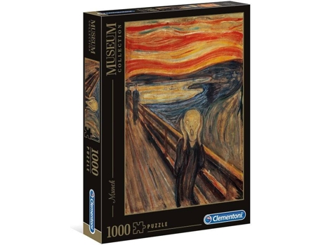 Puzzle CLEMENTONI Munch: "El Grito" (1000 Piezas)