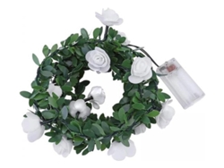 2x Led De Cadena Con De Flores Rosas Para , Día De San