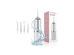 Irrigador bucal USB recargable blanco, 4 boquillas multifuncionales, 3 modos de uso y alta eficiencia YANYXR