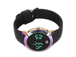 Reloj Digital Multifuncional Con Pantalla Resistente Al Agua, Reloj Deportivo Táctico, Correa De Silicona, Resistencia Al Agua De 50 M Y Cronómetro.