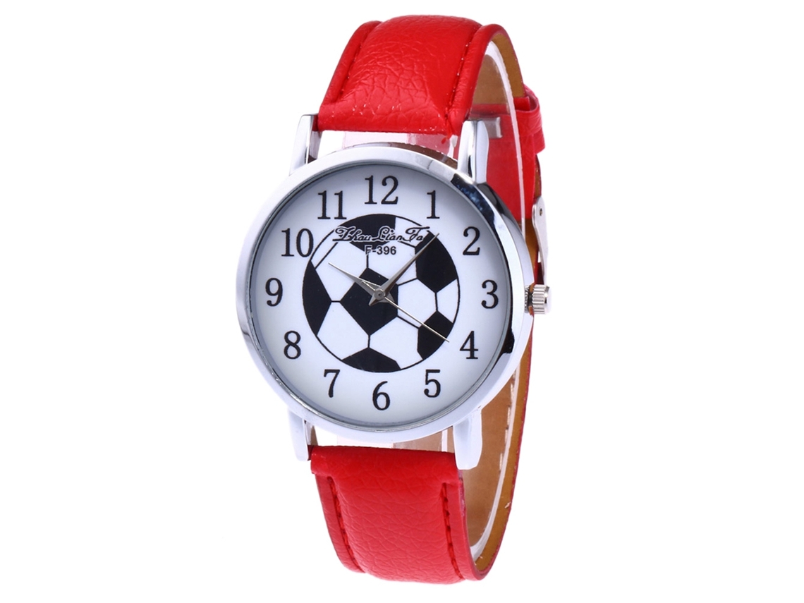 Reloj De Pulsera De Cuarzo Casual Y Moderno Para Mujer Zhoulianfa, Duradero, Color Rojo.
