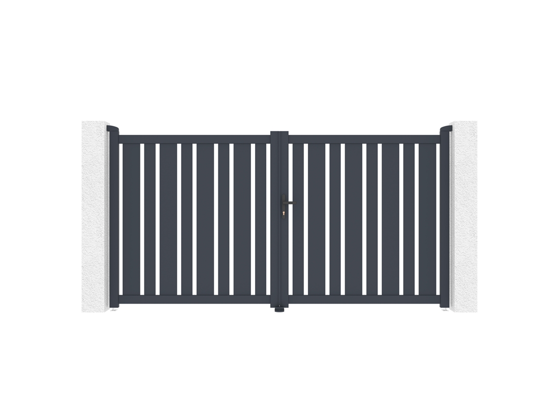 Puerta batiente de aluminio 3m veymont A.160cm