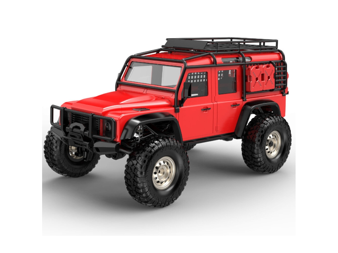 Azulremo Hobby 1893-sl Rtr 1/18 2.4g 4wd Rock Crawler 2 Vel Chasis Metal Ruedas Led Todoterreno Juguetes