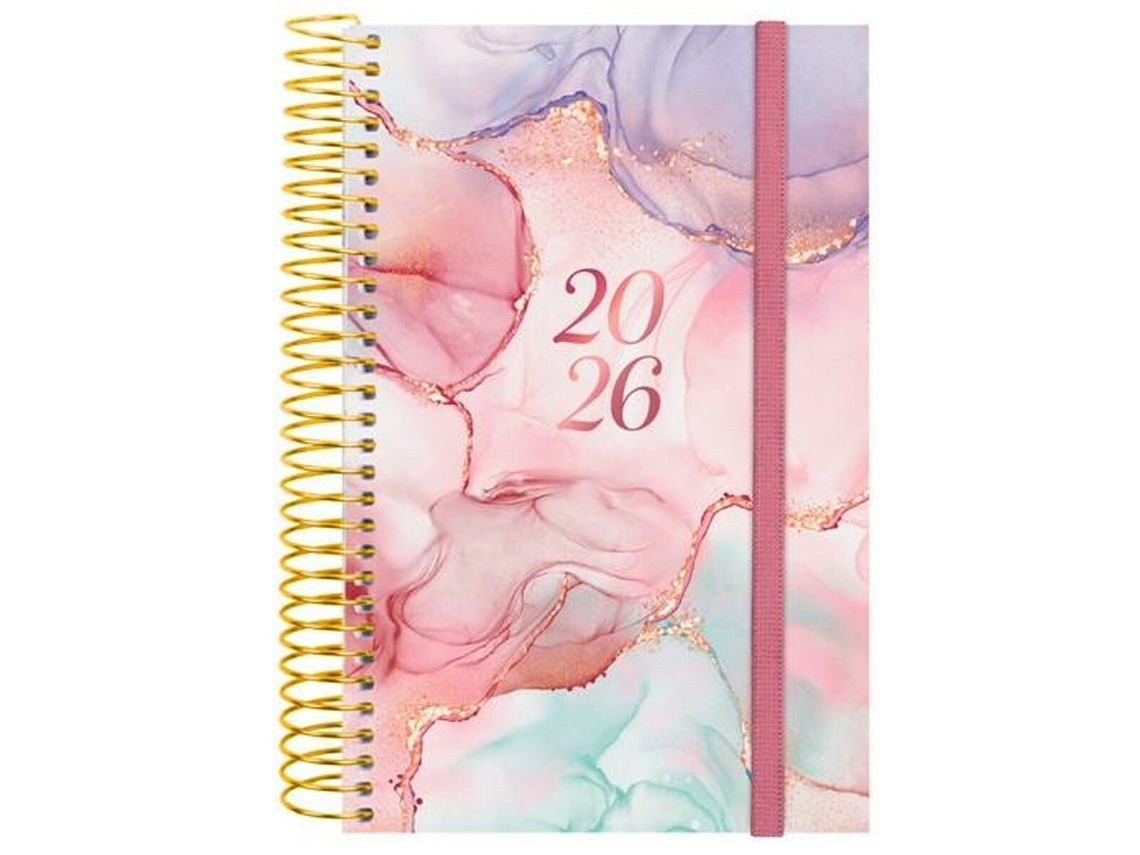 Agenda Finocam Design Collection Goldy 11,7 x 18,1 cm 2026