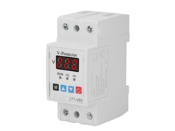 Protector De Voltaje Ajustable Con Reinicio Automático Y Retardo De Sobretensión/subtensión Ac220v 63a