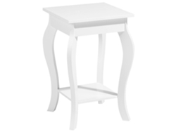 Mesa de centro BELIANI Avon de MDF Blanco 42x42x60