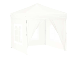 Carpa de fiesta VIDAXL Blanco Tela (2x2 m)