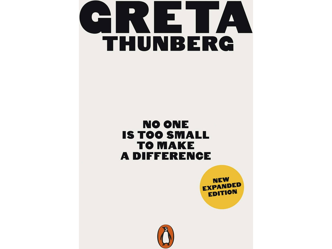 Libro No One Is Too Small To Make A Difference de Greta Thunberg (Inglés)