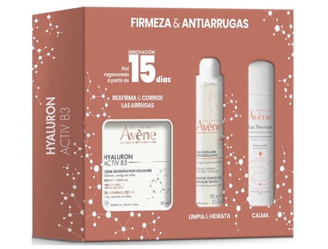 AVÈNE Hyaluron Activ B3 Creme Conjunto 3 Peças